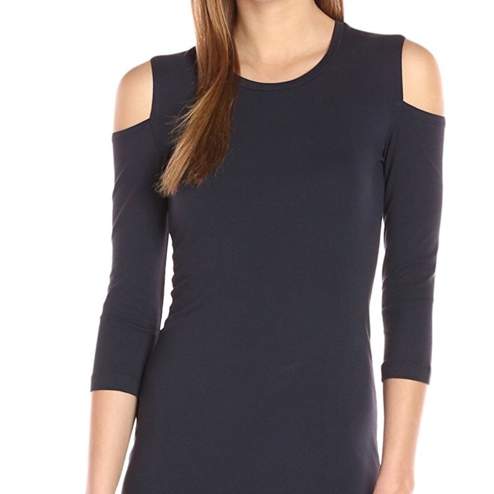 French Connection cold shoulder body-con dress